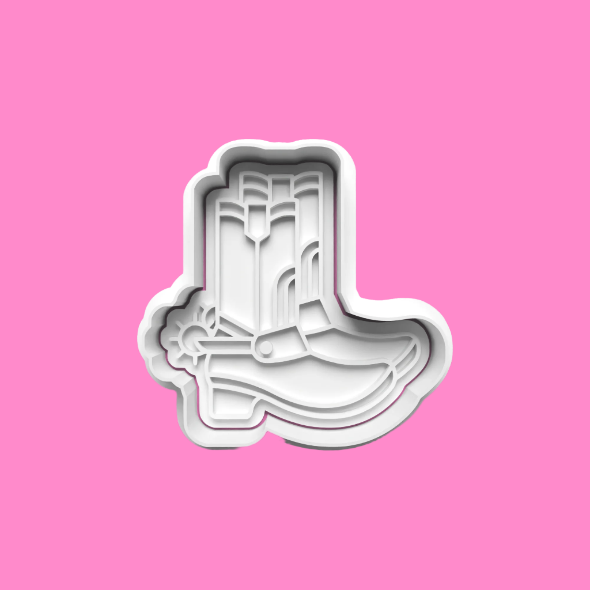 Cowboy-girl-Themed Cookie Cutter Set – 4-Piece Western Baking Tools.