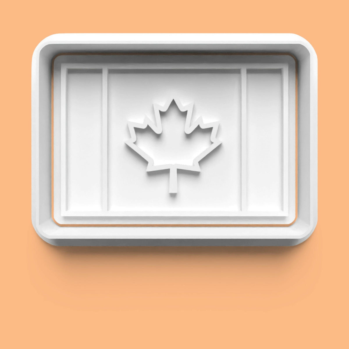Canada-Themed Cookie Cutter Set – 4-Piece Canadian Symbols Baking Tools.