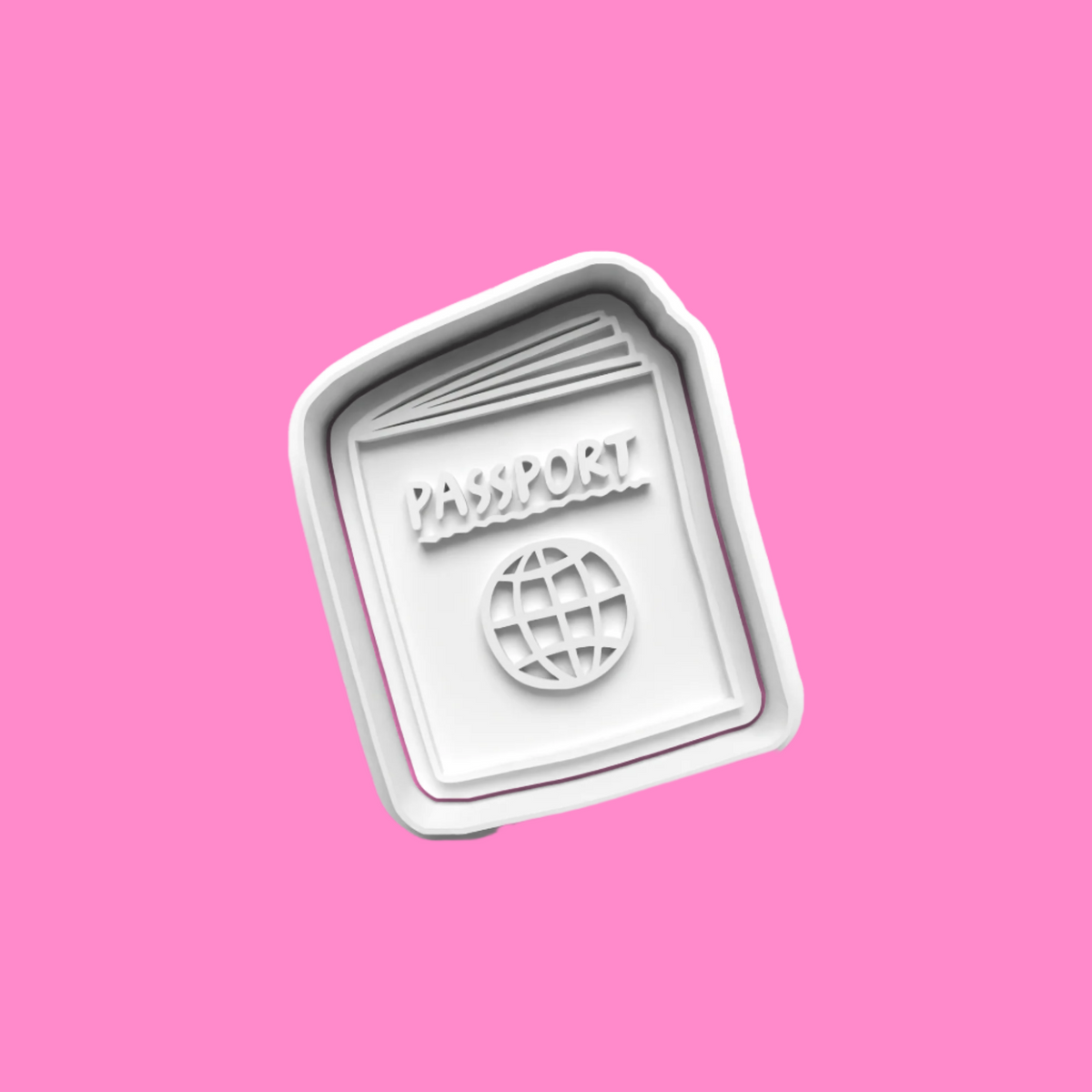 Globetrotter Cookie Cutter Set – 4-Piece Travel-Inspired Baking Tools.