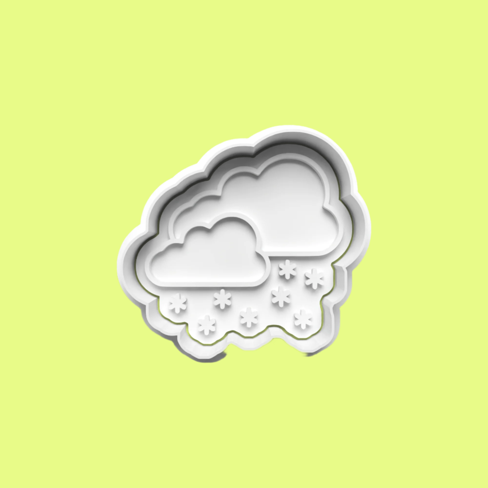Weather-Themed Cookie Cutter Set – 4-Piece Meteorological Baking Tools.