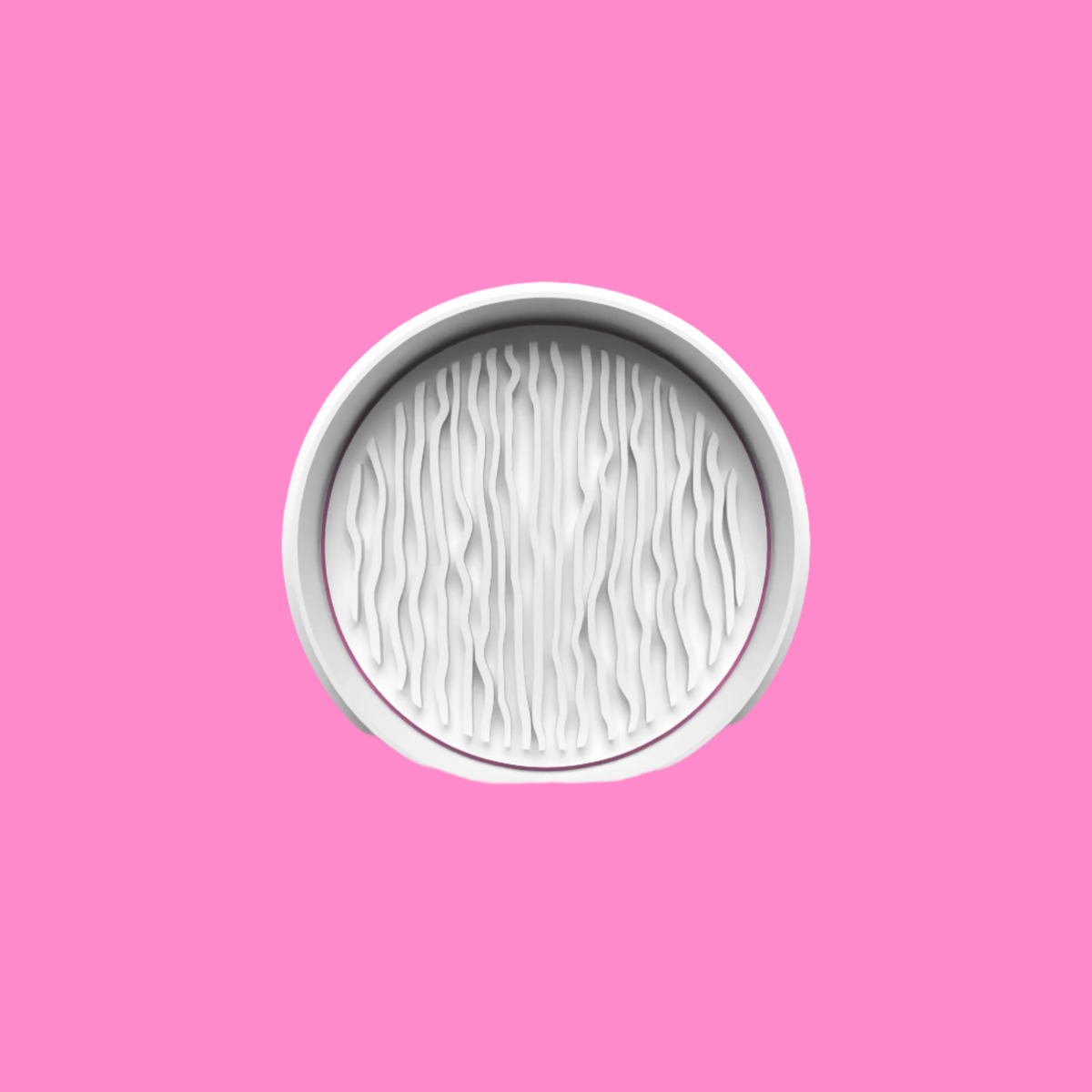 Circle Patterned Textured Cookie Cutter – Intricate Design Baking Tool.