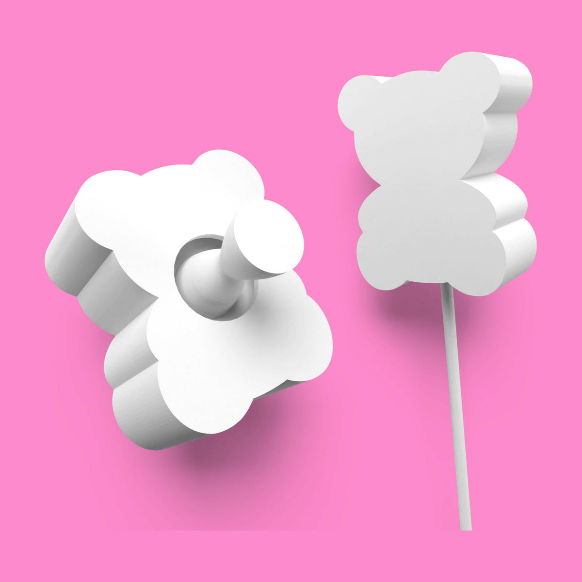 Professional Love Items Cake Pop Mold Set - 4 Eco-Friendly PLA Plastic Molds.