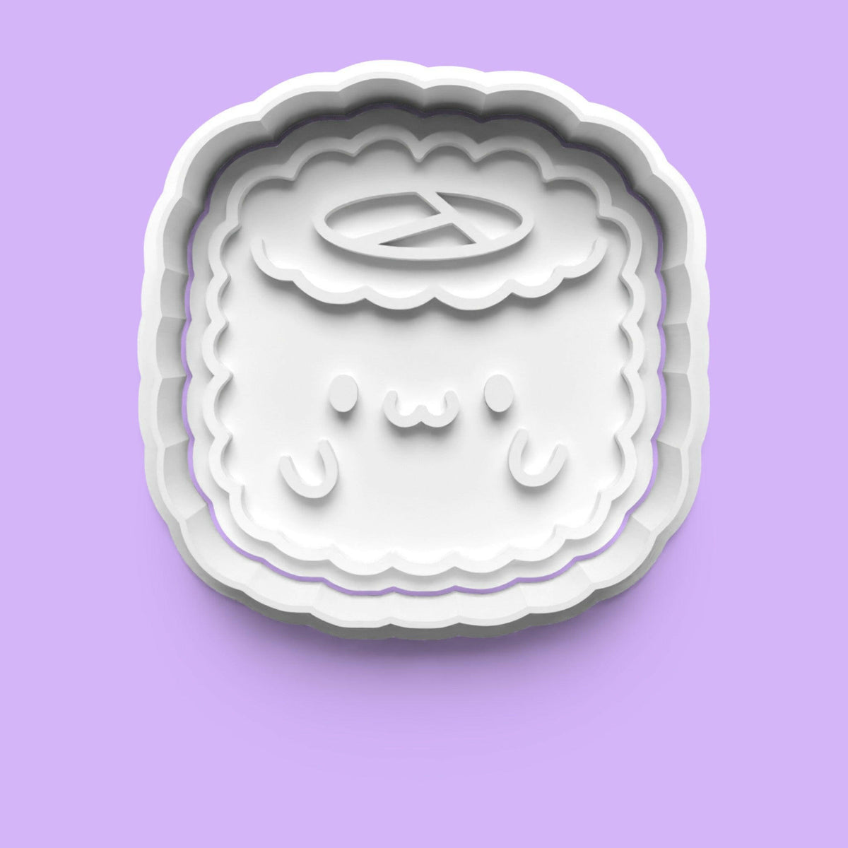Cute Sushi Cookie Cutter Set (4 pcs) | Kawaii Food-Themed Baking | PLA.