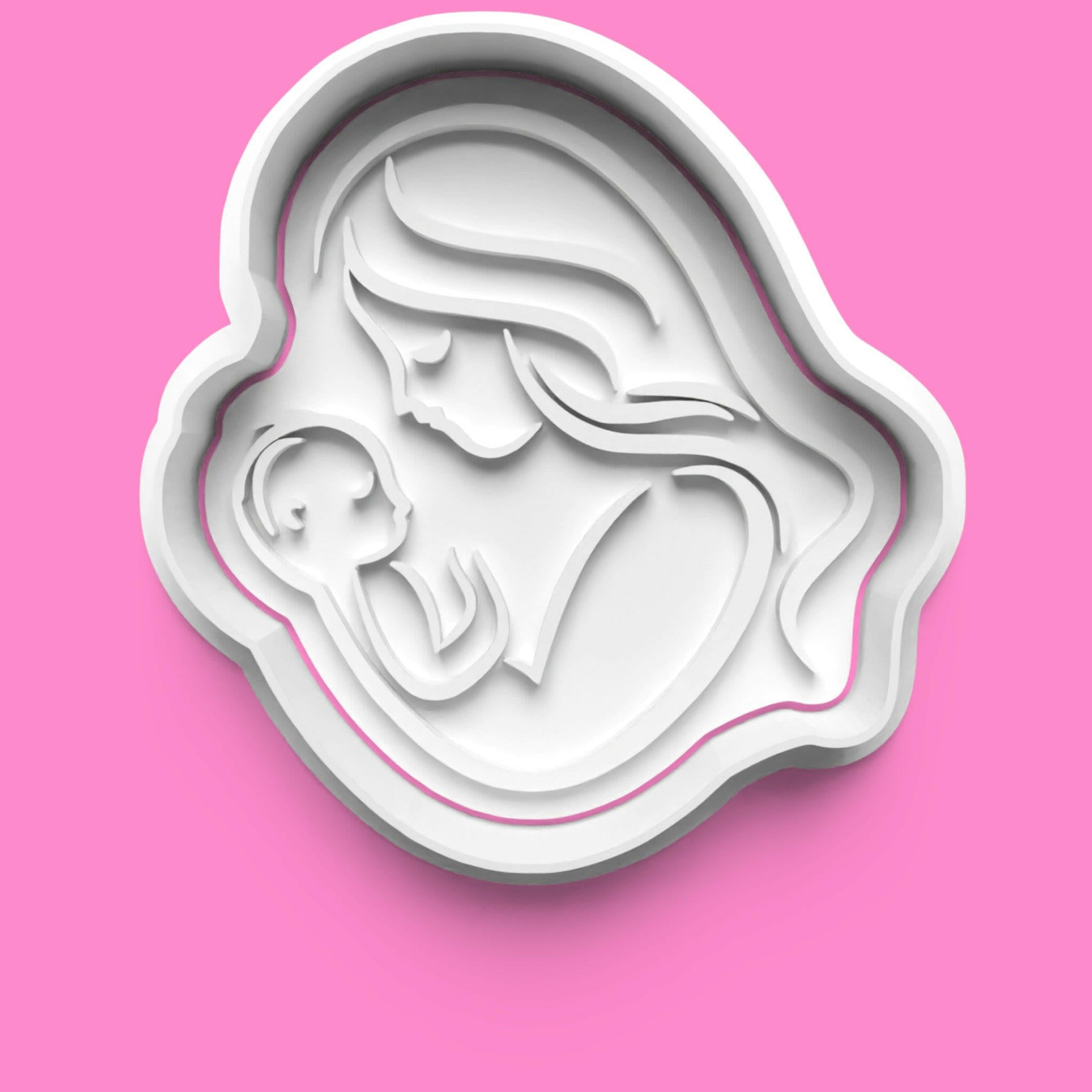 Mother & Baby Cookie Cutter Set (4 pcs) | Sentimental Baking | PLA.