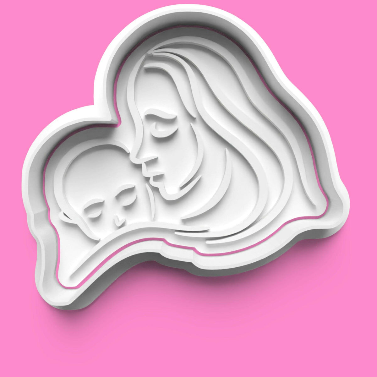 Mother & Baby Cookie Cutter Set (4 pcs) | Sentimental Baking | PLA.