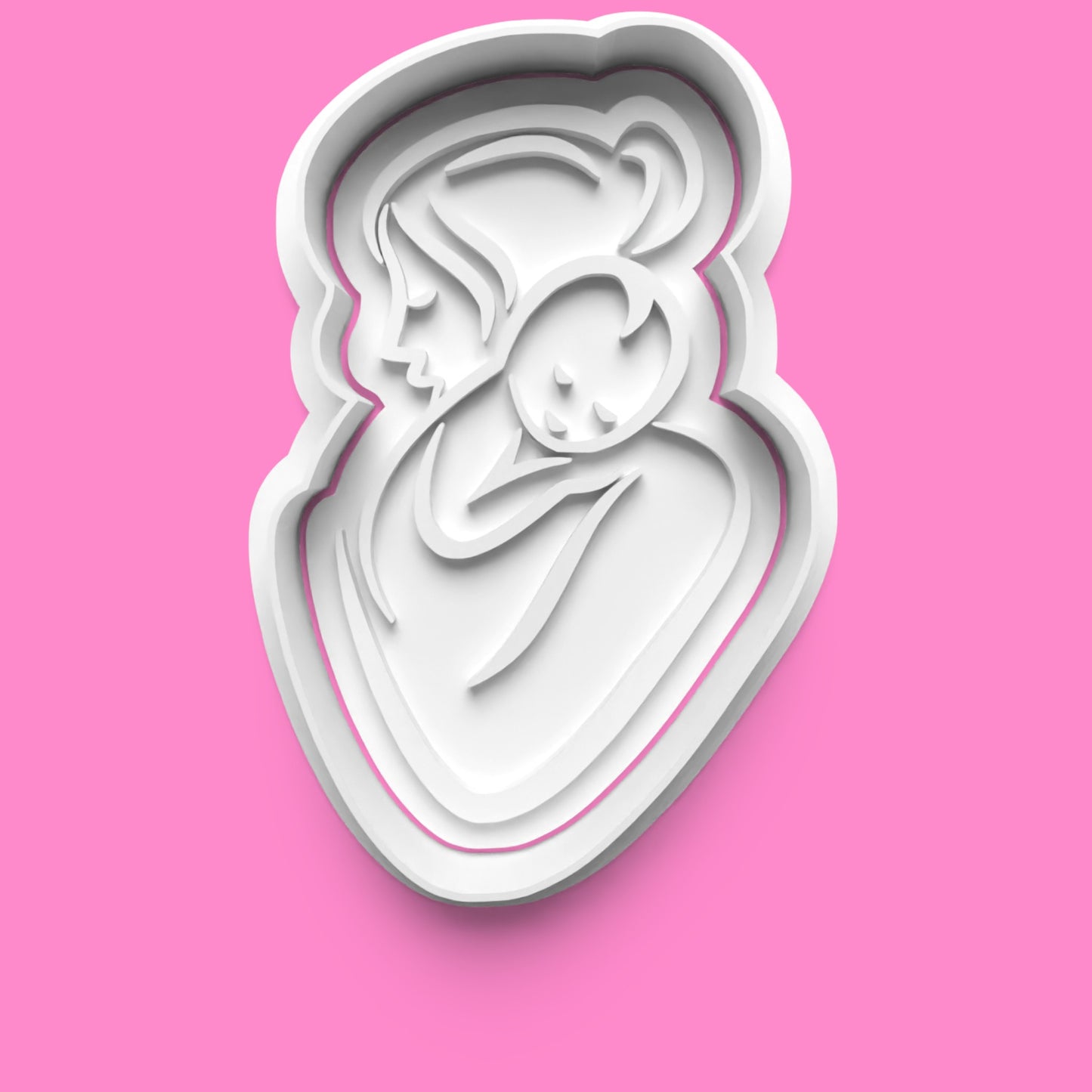 Mother & Baby Cookie Cutter Set (4 pcs) | Sentimental Baking | PLA