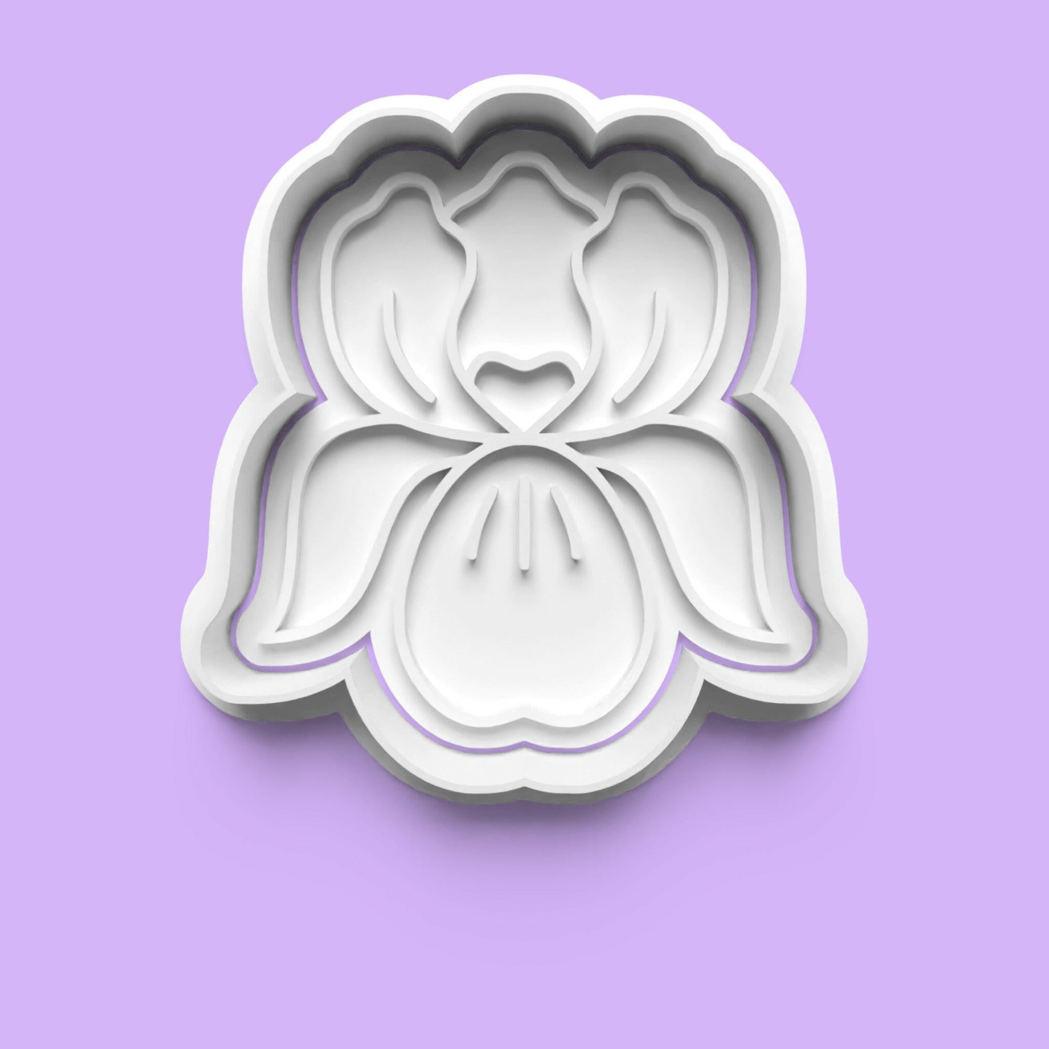 Floral Cookie Cutter Set (4 pcs) | Lily, Iris, Daffodil & Tulip | PLA Baking Tools.
