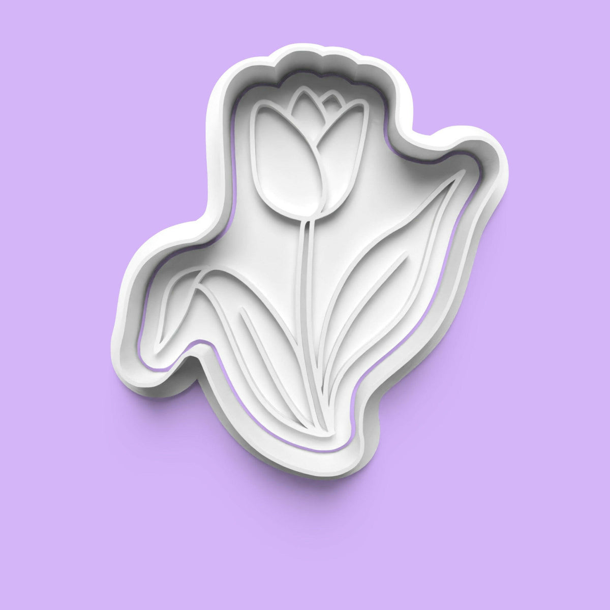 Floral Cookie Cutter Set (4 pcs) | Lily, Iris, Daffodil & Tulip | PLA Baking Tools.
