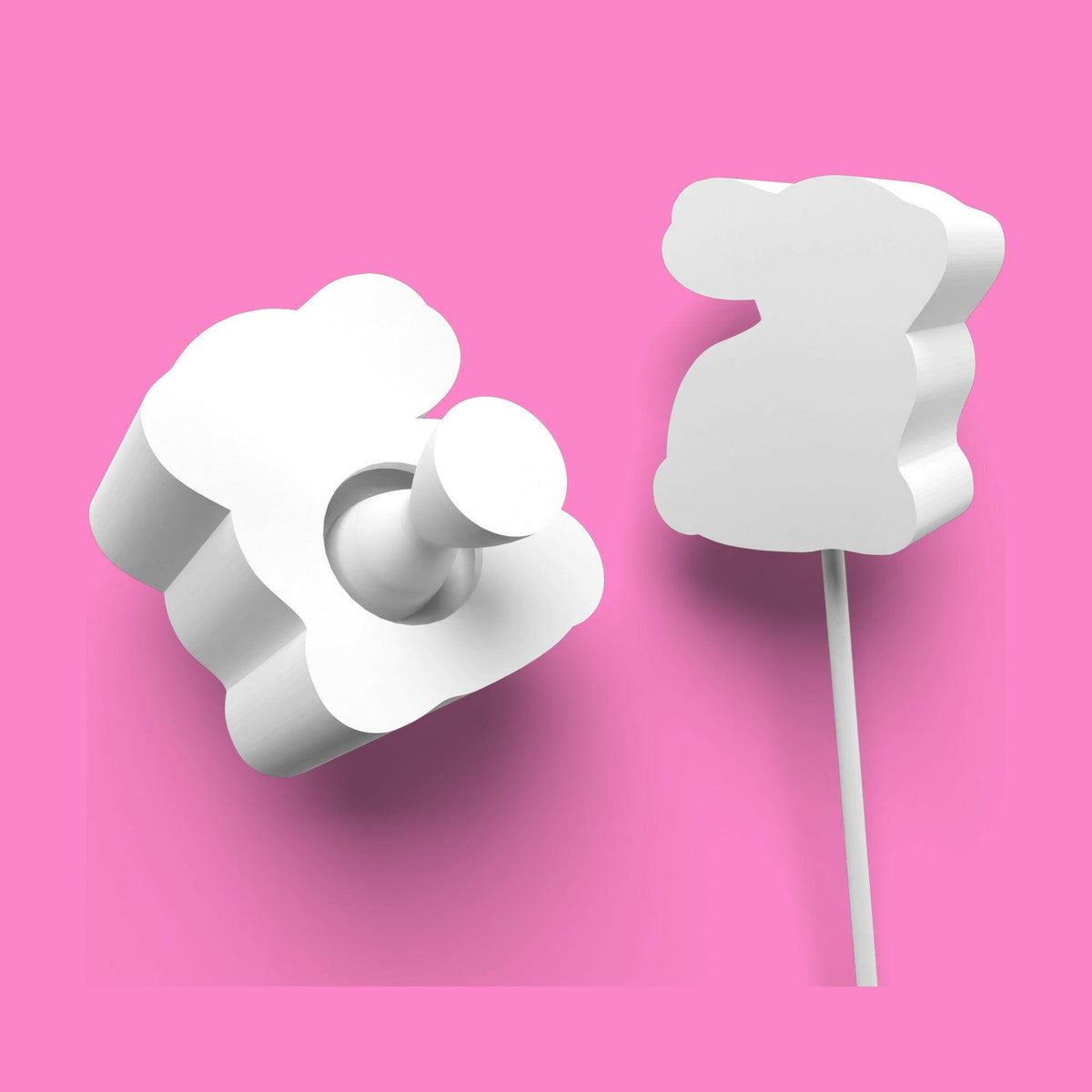 Professional Easter Items Cake Pop Mold Set - 4 Eco-Friendly PLA Plastic Molds.