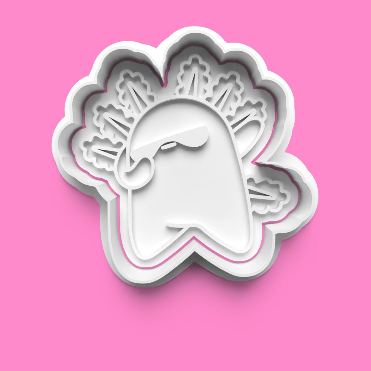 Axolotl Cookie Cutter – Cute Amphibian Design (5cm, 7cm, 8cm, 10cm)