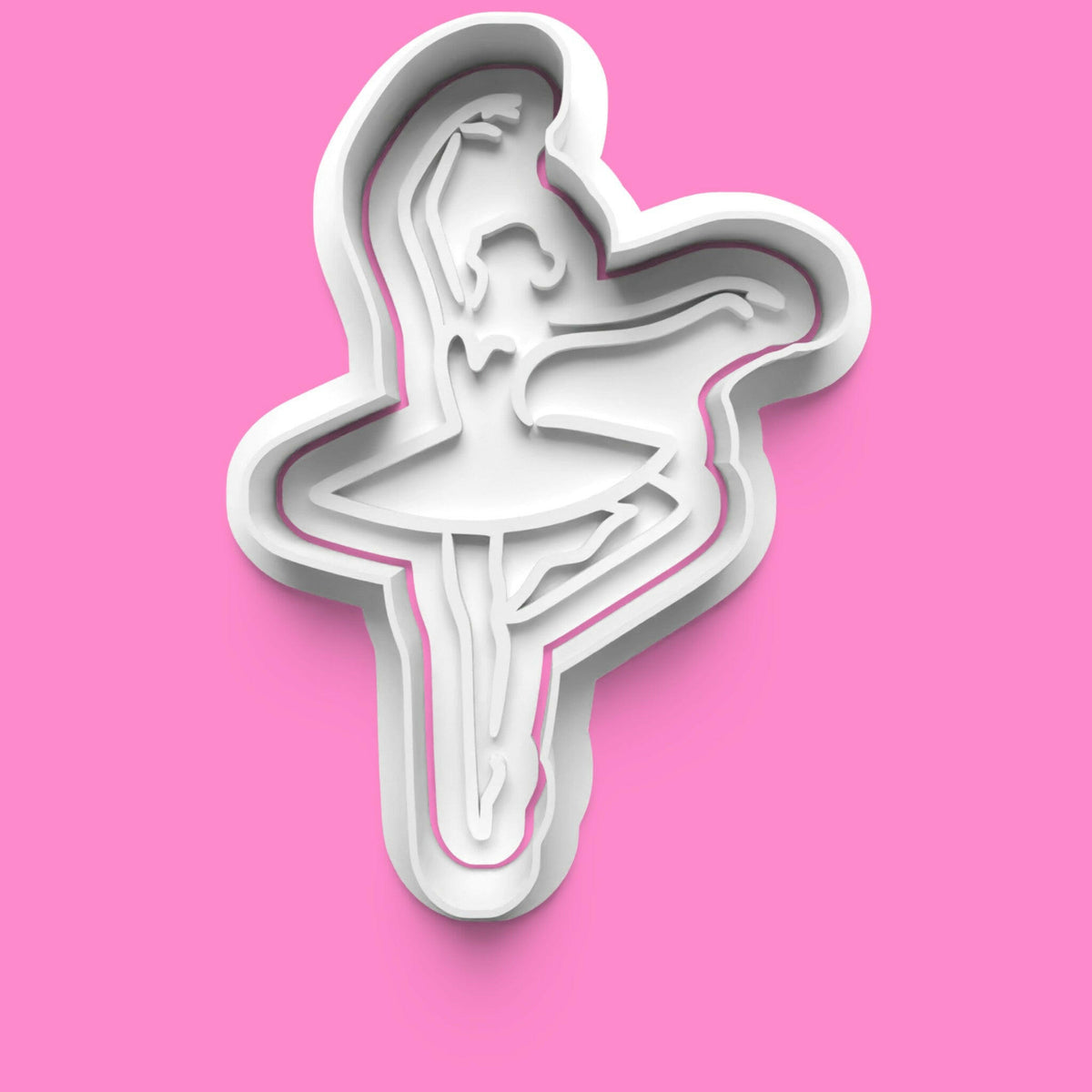 Ballet Cookie Cutter Set (4 pcs) | Dance-Themed Baking | PLA.