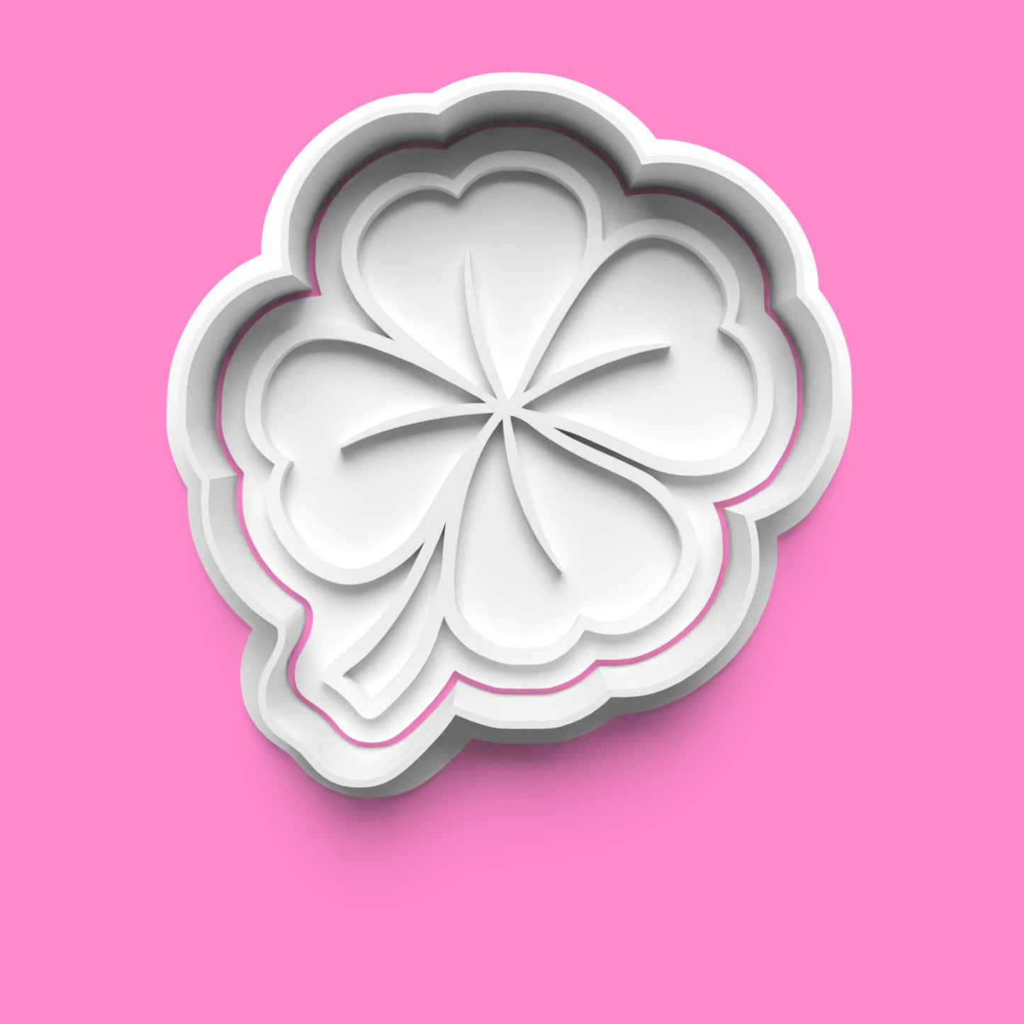 Lucky Charm Cookie Cutter Set – Cat, Clover, Ladybird & Horseshoe (5cm, 7cm, 8cm, 10cm)