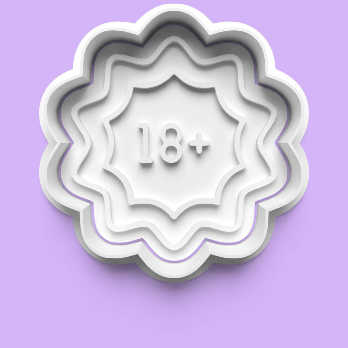 18th Birthday Cookie Cutter Set (4 pcs) | Celebration Baking | PLA.