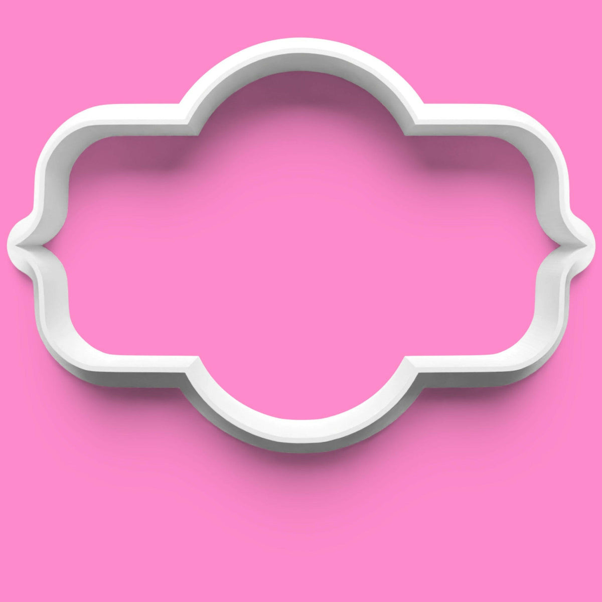 Plaque Frame Cookie Cutter Set (4 pcs) | Elegant Border Designs | PLA.