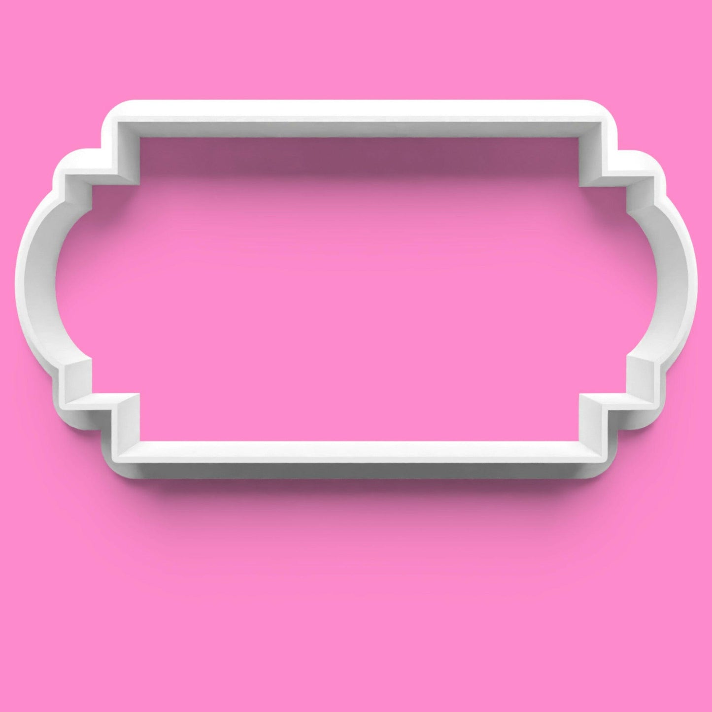 Plaque Frame Cookie Cutter Set (4 pcs) | Elegant Border Designs | PLA.