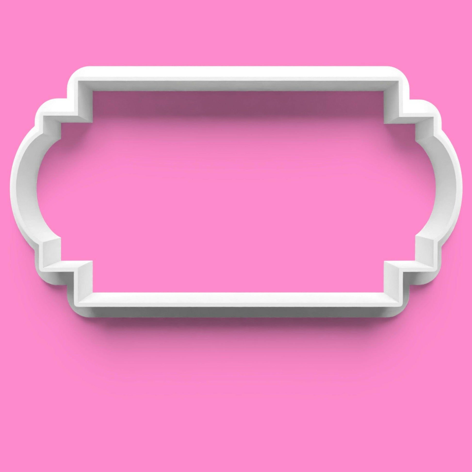 Plaque Frame Cookie Cutter Set (4 pcs) | Elegant Border Designs | PLA.