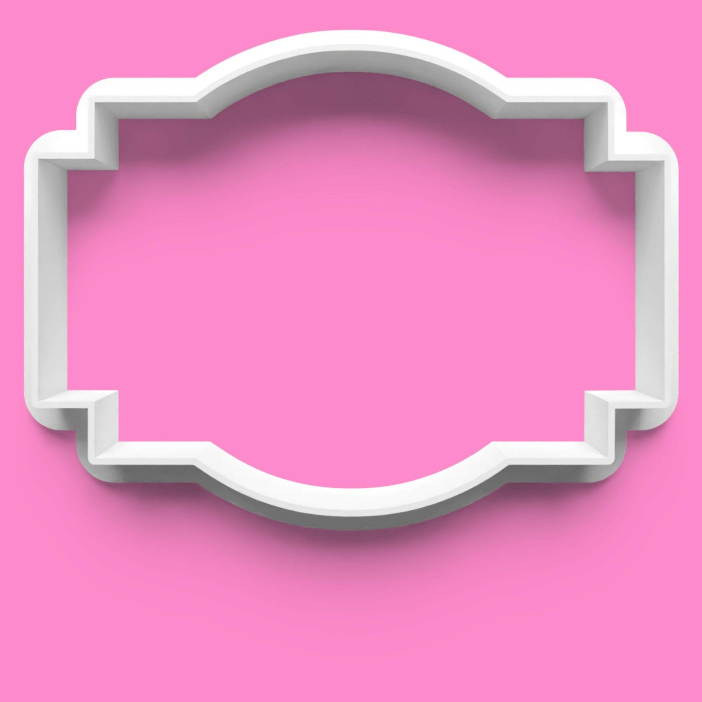 Plaque Frame Cookie Cutter Set (4 pcs) | Elegant Border Designs | PLA.