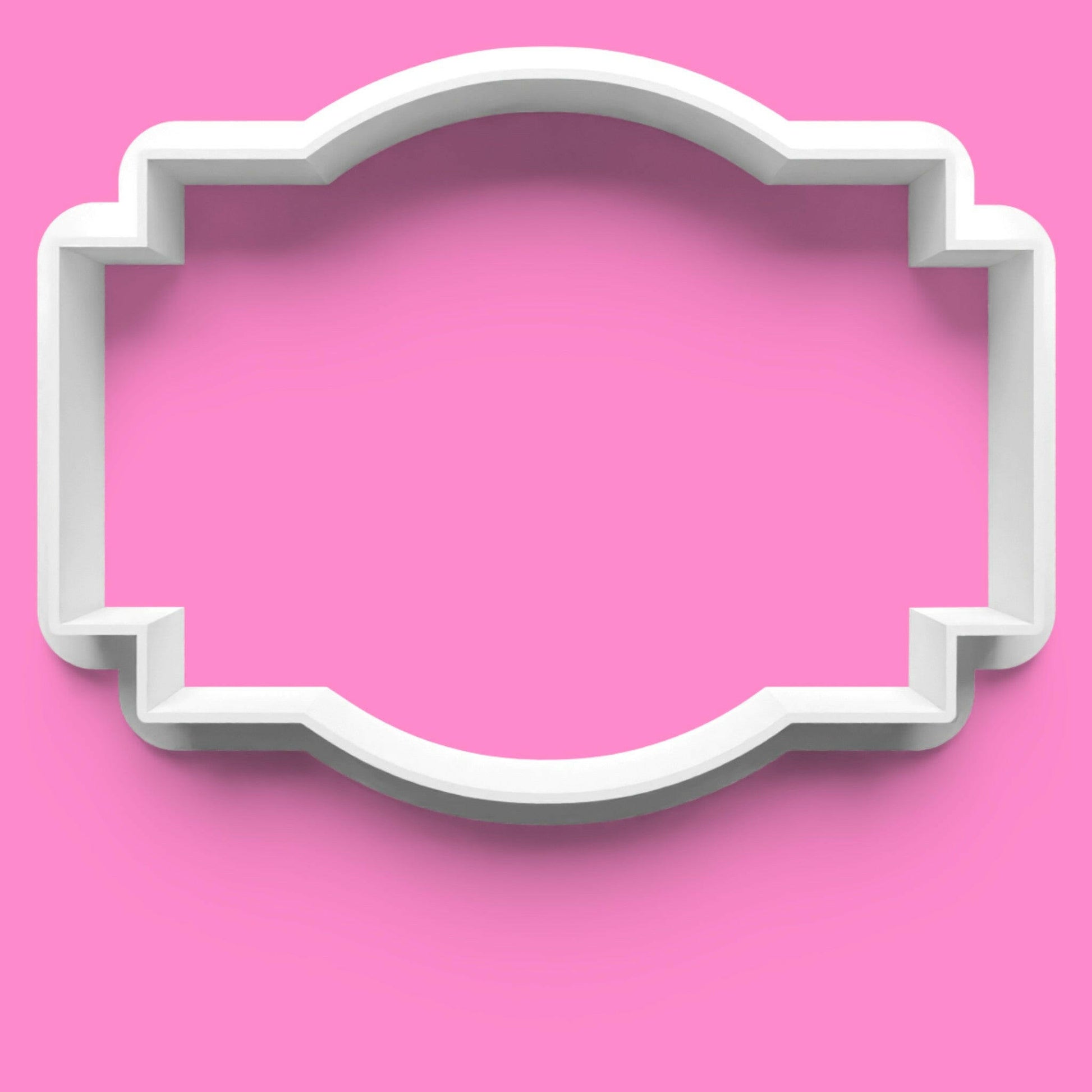 Plaque Frame Cookie Cutter Set (4 pcs) | Elegant Border Designs | PLA.