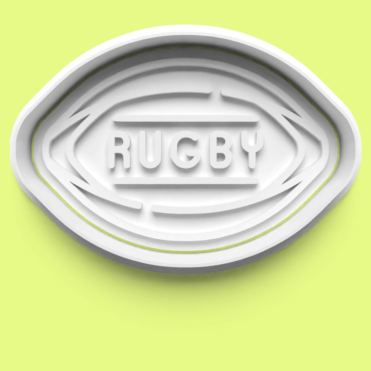 Rugby Cookie Cutter Set (4 pcs) | Sports-Themed Baking | PLA.