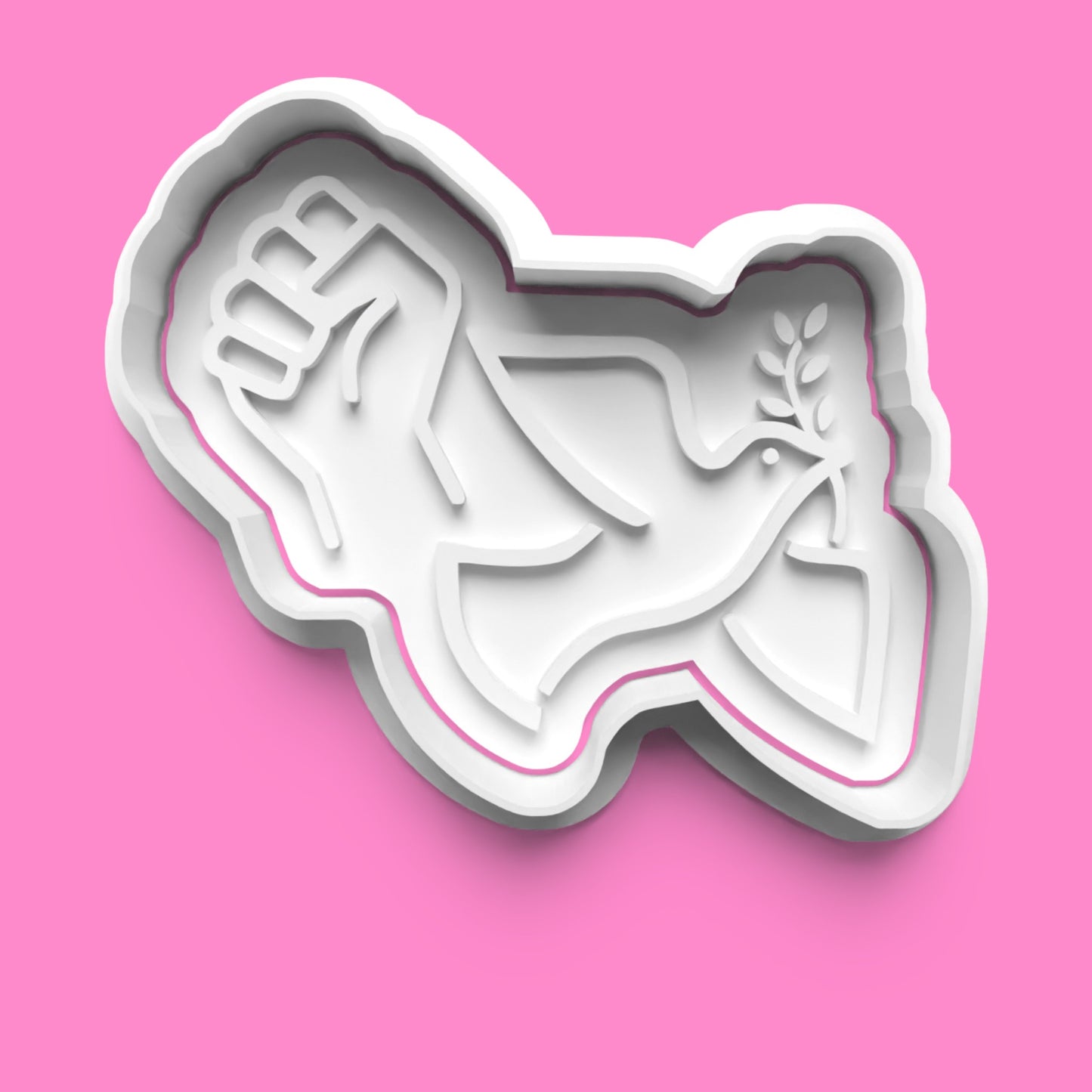 "Bake the System" – Resistance & Protest Cookie Cutter Set (4 Designs, 5–10cm)