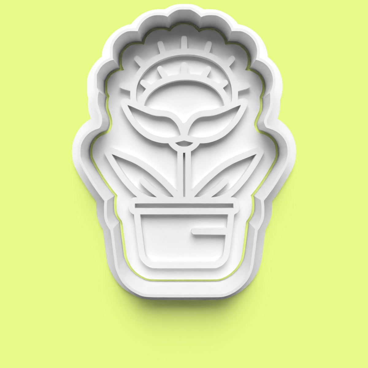 Carnivorous Plant Cookie Cutter Set (4 pcs) | Unique Botanical Baking | PLA.