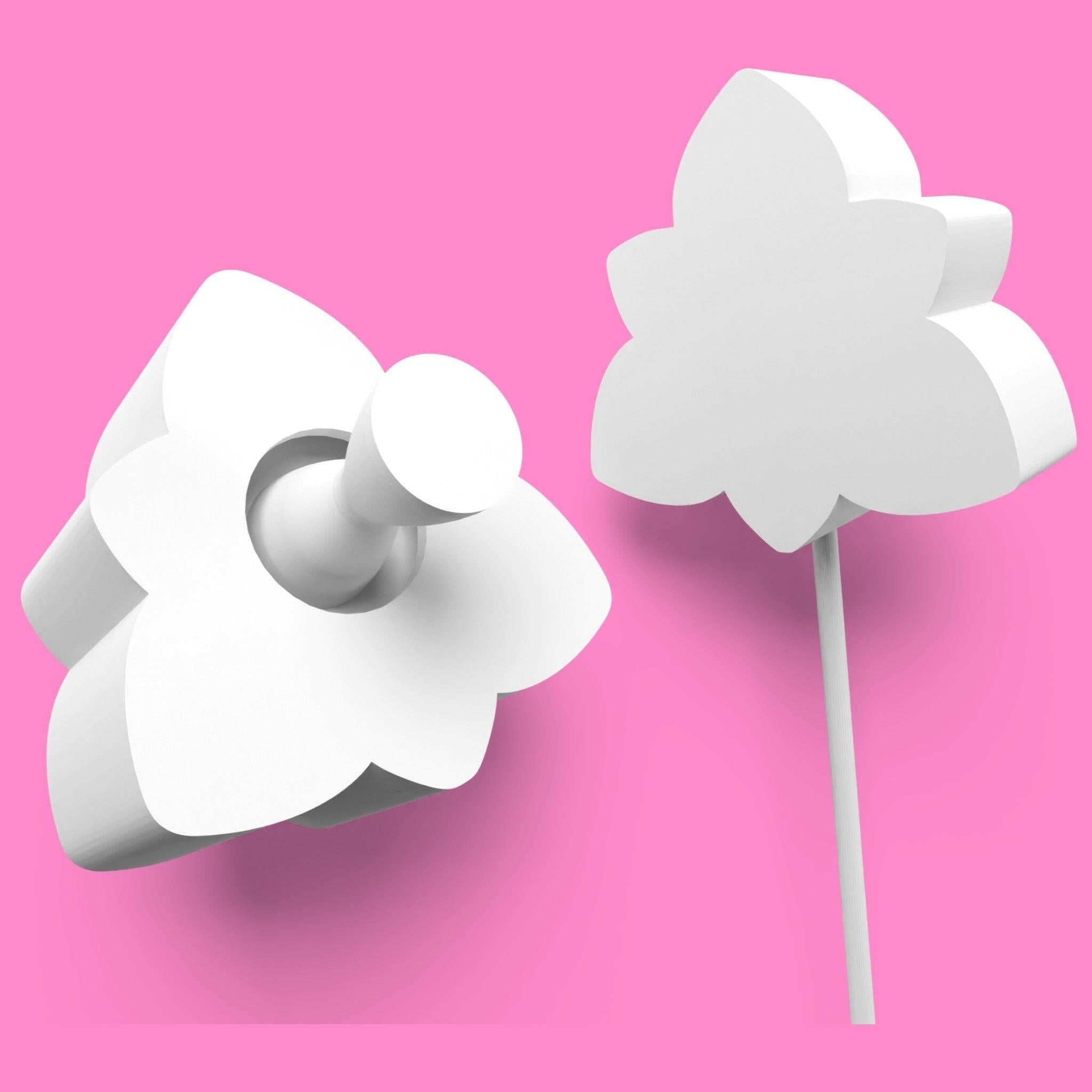 Pop Cake Flower Mould Set (4 pcs) | Floral Cake Decorating | PLA.