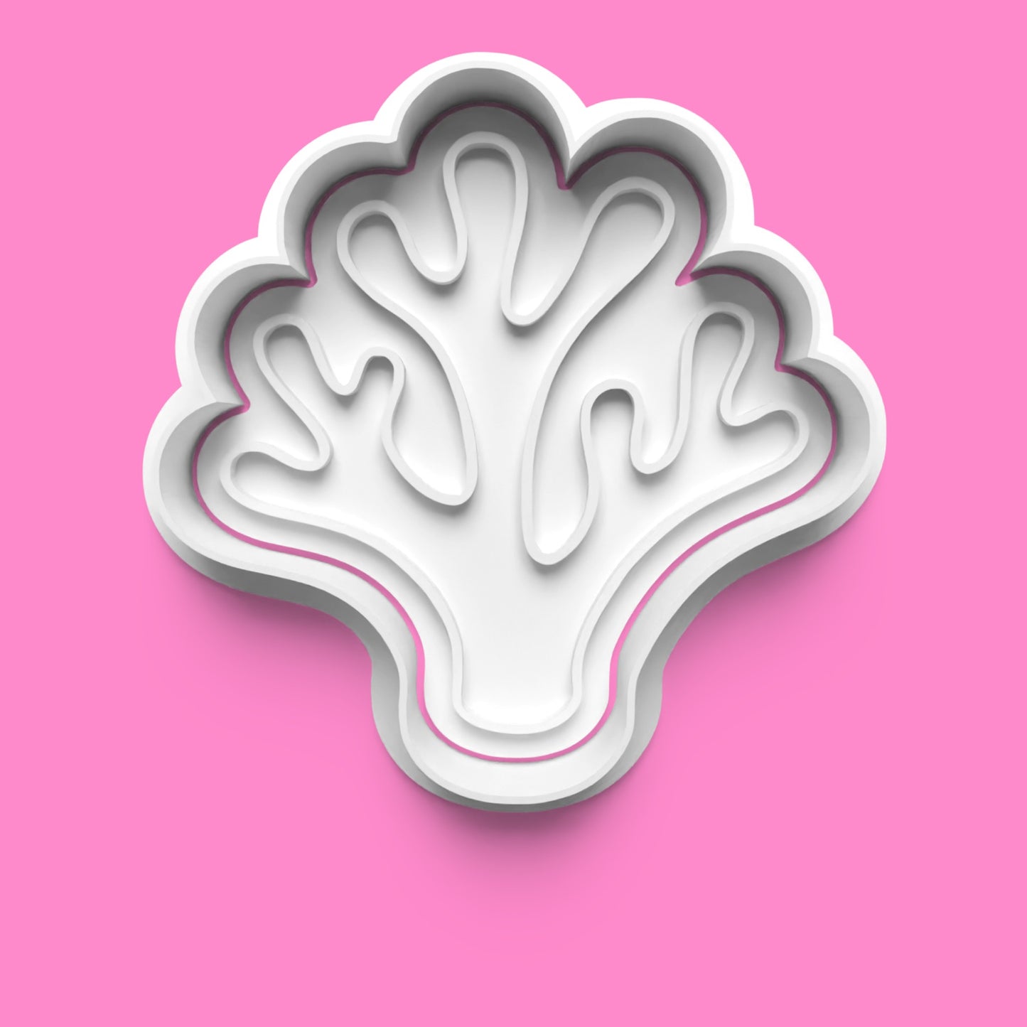 Mermaid Cookie Cutter & Embosser Set – 4-Piece Under the Sea Collection