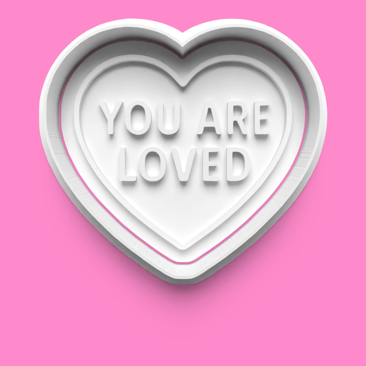 Affirmations Cookie Cutter & Embosser – Positive Quote Set or Individual Designs