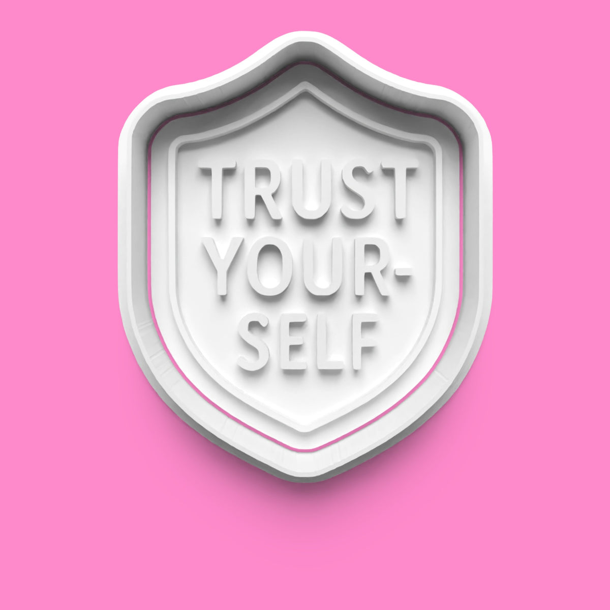 Affirmations Cookie Cutter & Embosser – Positive Quote Set or Individual Designs