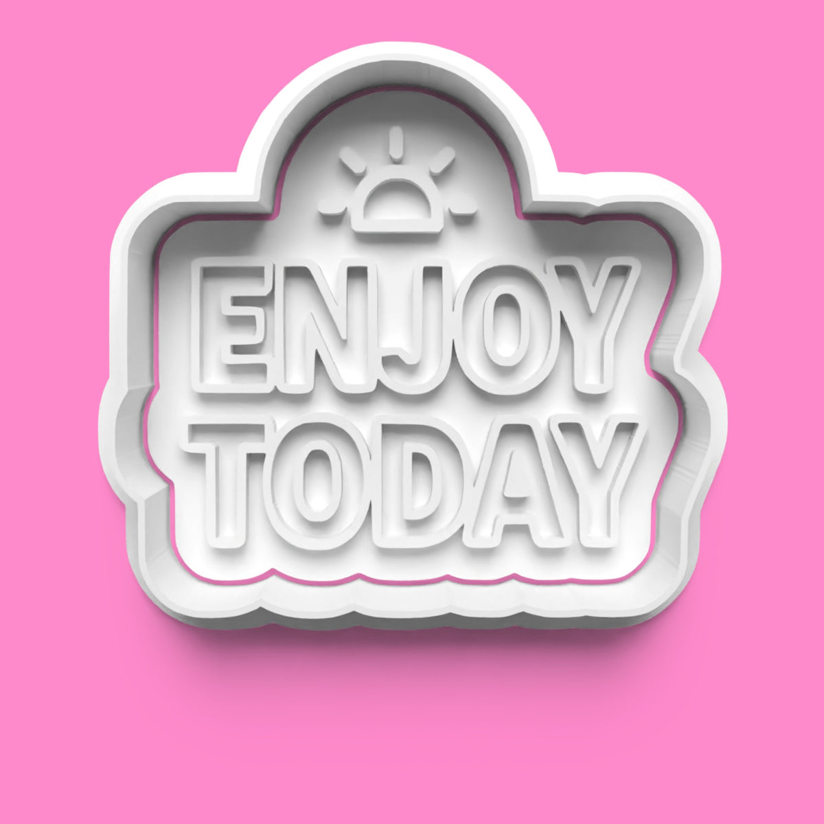Affirmations Cookie Cutter & Embosser – Positive Quote Set or Individual Designs