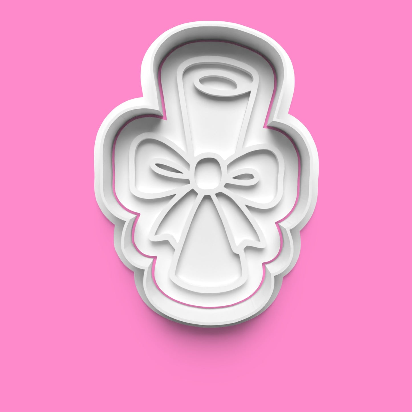 School Leavers 2025 Cookie Cutter & Embosser Set – Graduation Party 4-Piece Collection