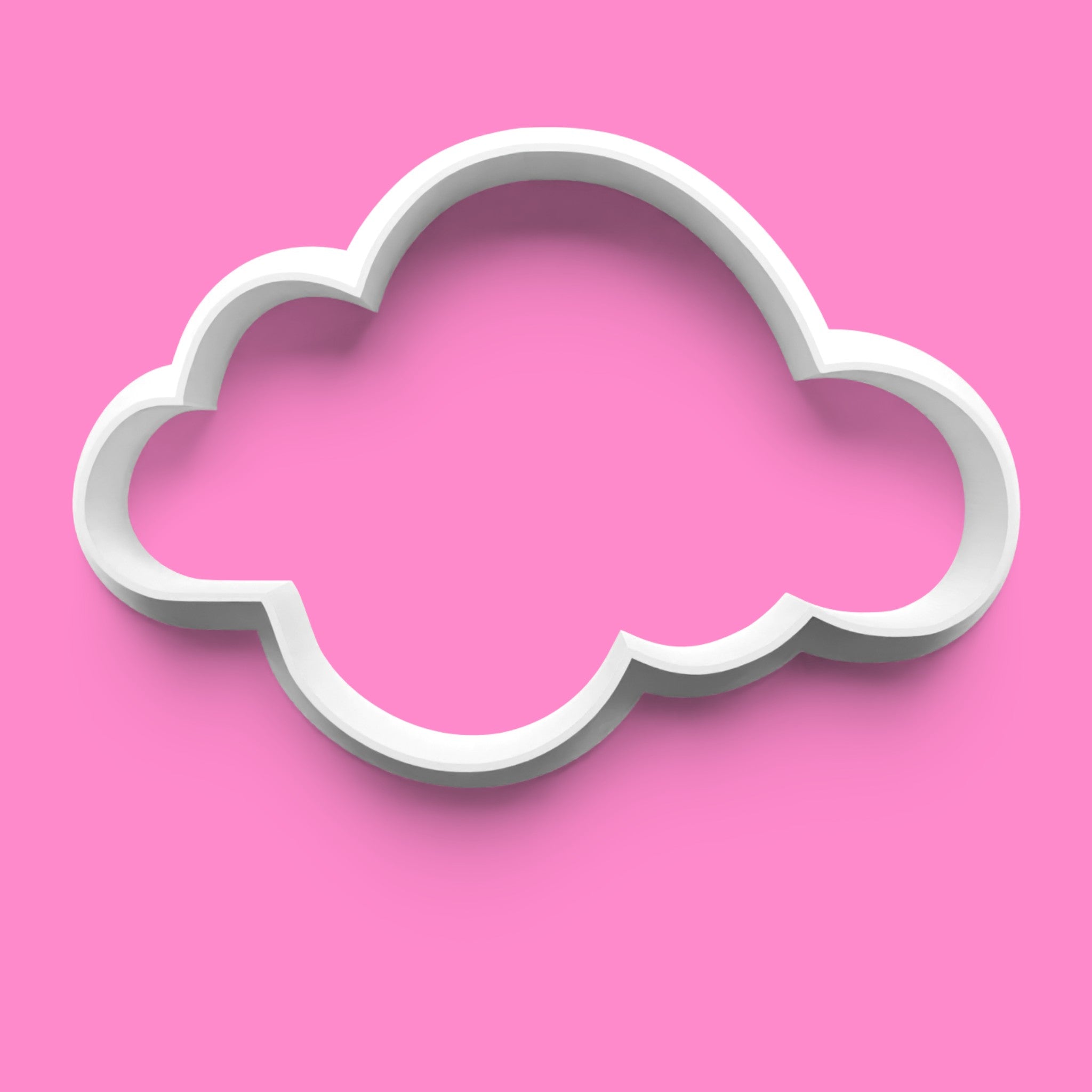 Basic Cloud Shape Cookie Cutters | Versatile Baking Tools | PLA
