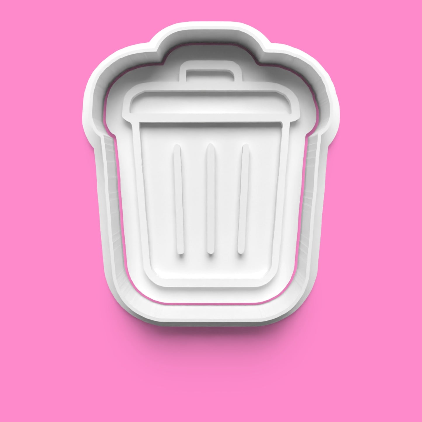 Trash Truck and Can Cookie Cutter & Embosser Set | Fun Waste Disposal Theme | PLA