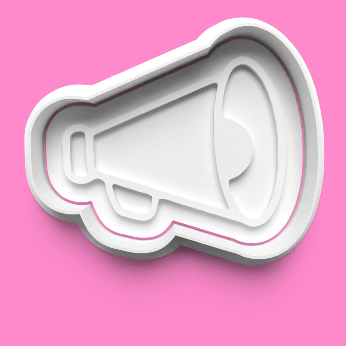 Cheerleader Cookie Cutter & Embosser Stamp | Spirit Squad Baking | PLA
