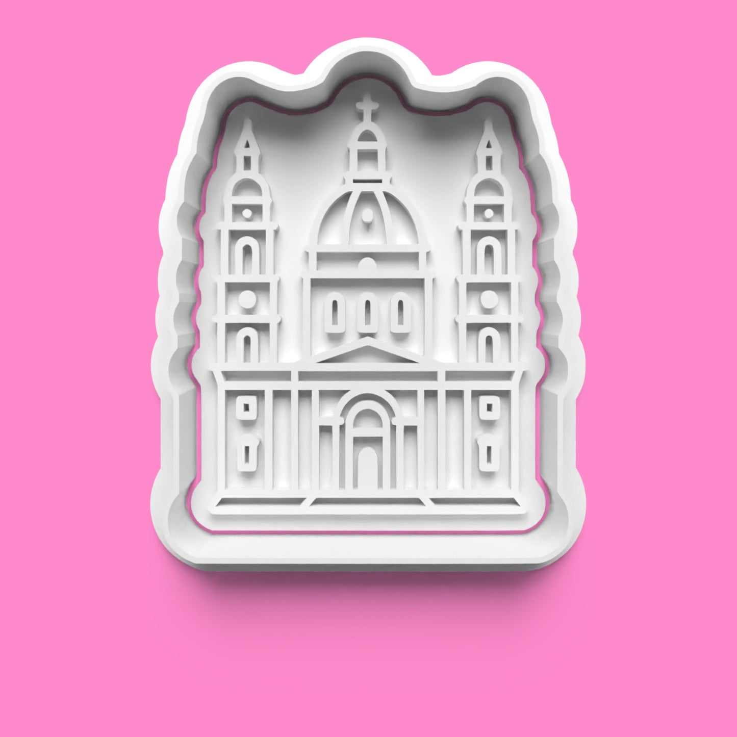 Budapest Cookie Cutter & Embosser Stamp | City Landmark Baking | PLA