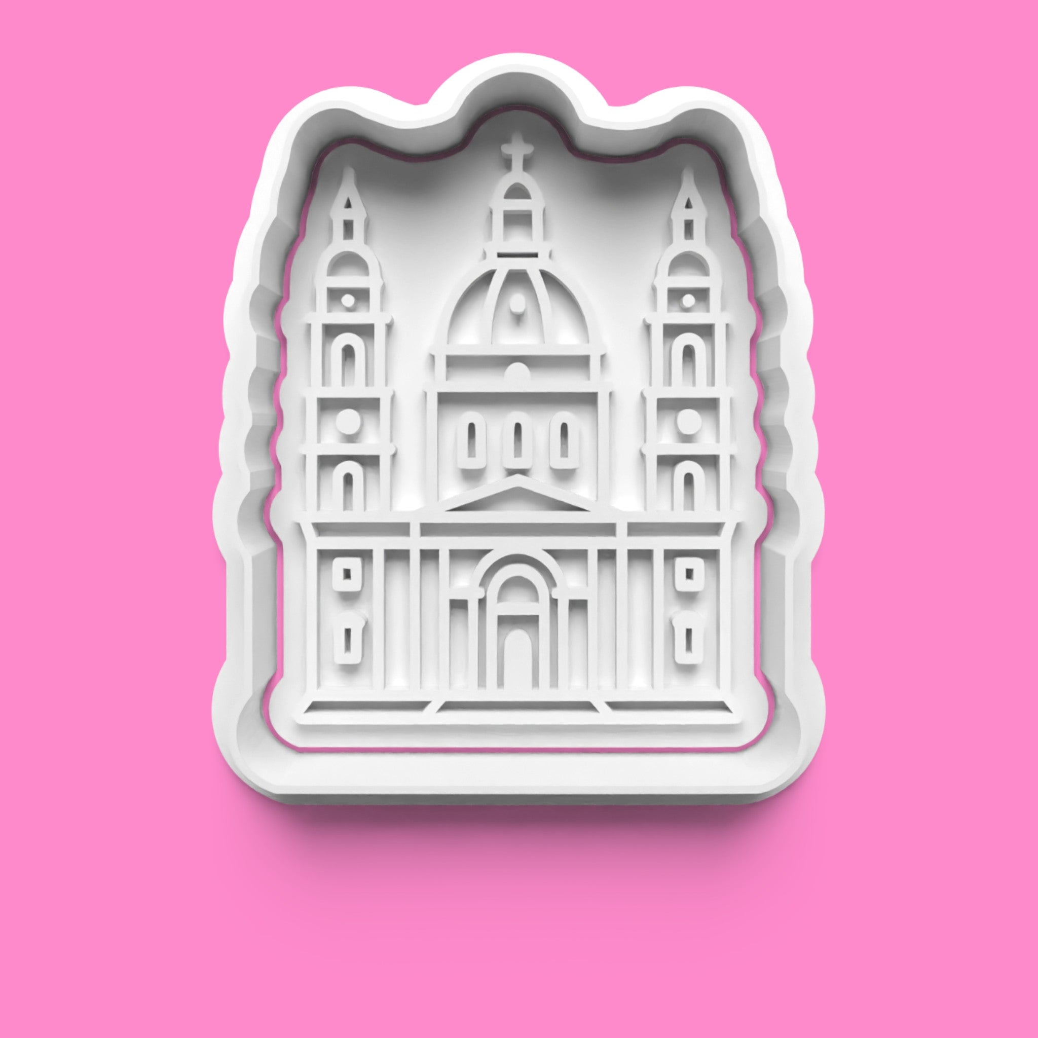 Budapest Cookie Cutter & Embosser Stamp | City Landmark Baking | PLA