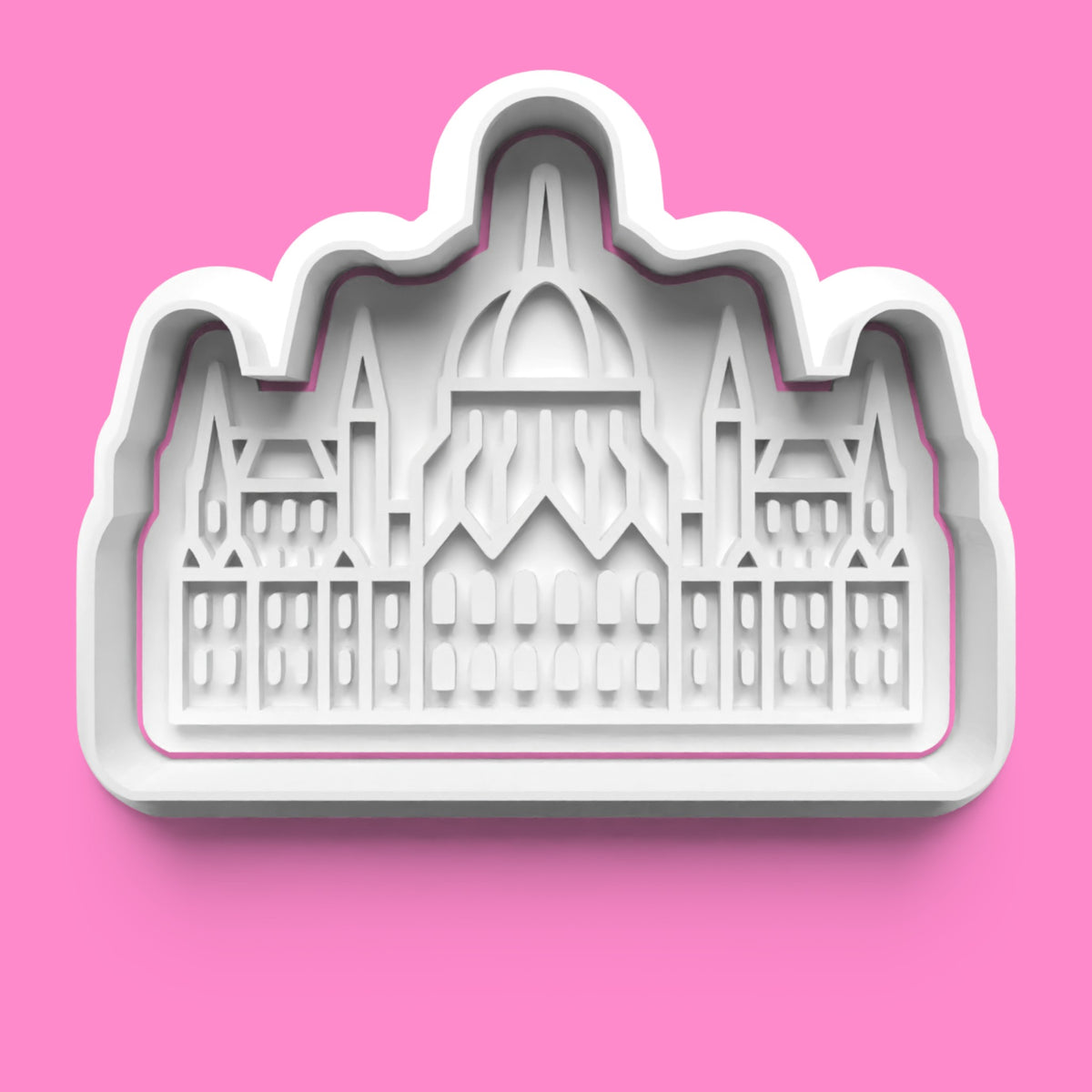 Budapest Cookie Cutter & Embosser Stamp | City Landmark Baking | PLA