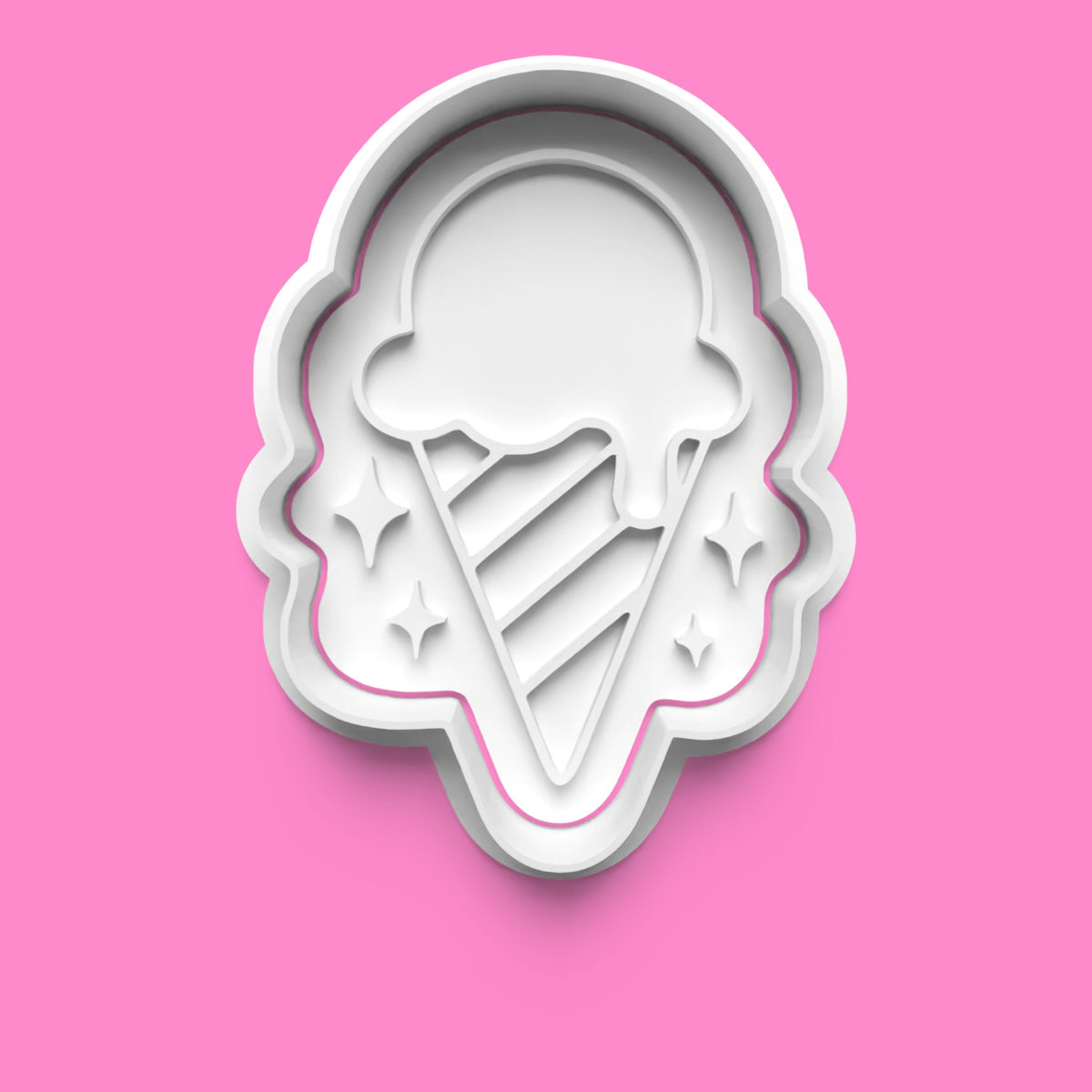 Summer Cookie Cutter & Embosser Set – 4-Piece Sunshine & Beach Baking Collection