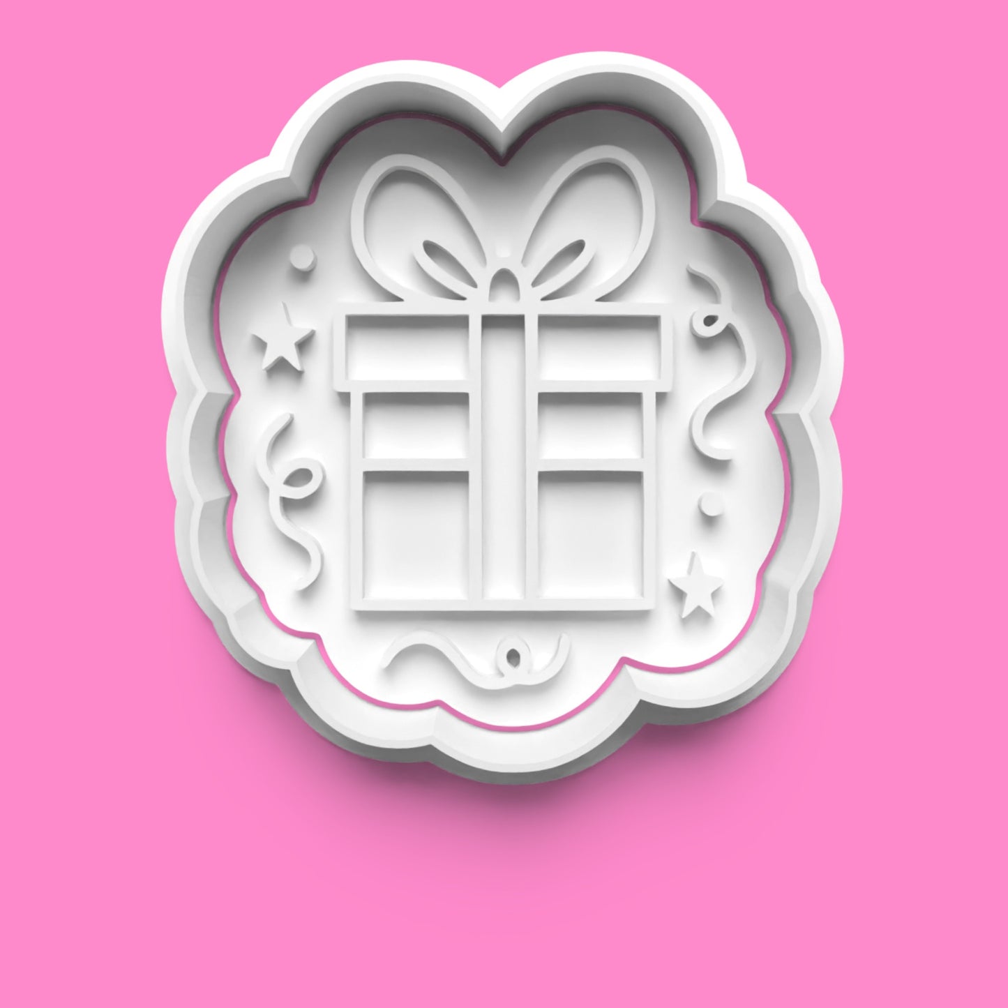 Birthday Cookie Cutter & Embosser Set – 4-Piece Celebration Baking Collection