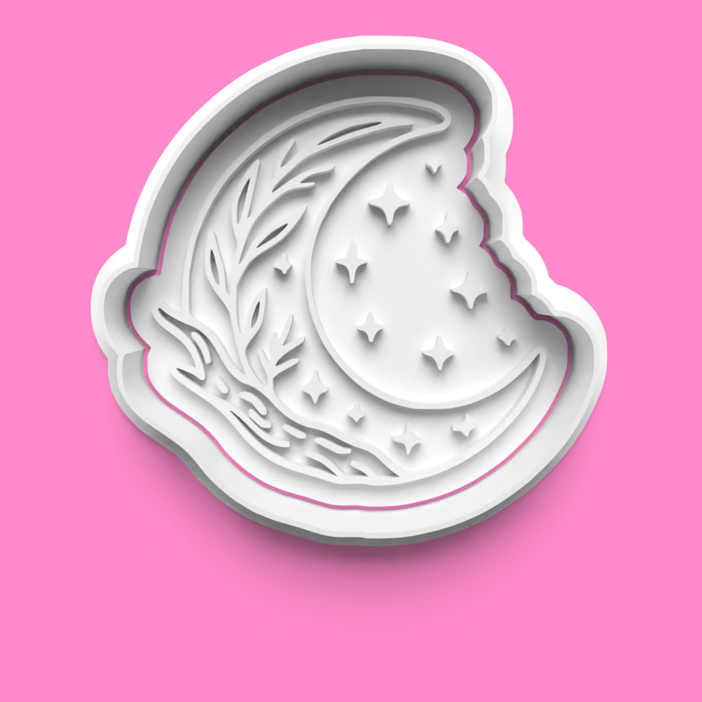 Forest Nature Cookie Cutter & Embosser Set – 4-Piece Woodland Baking Collection