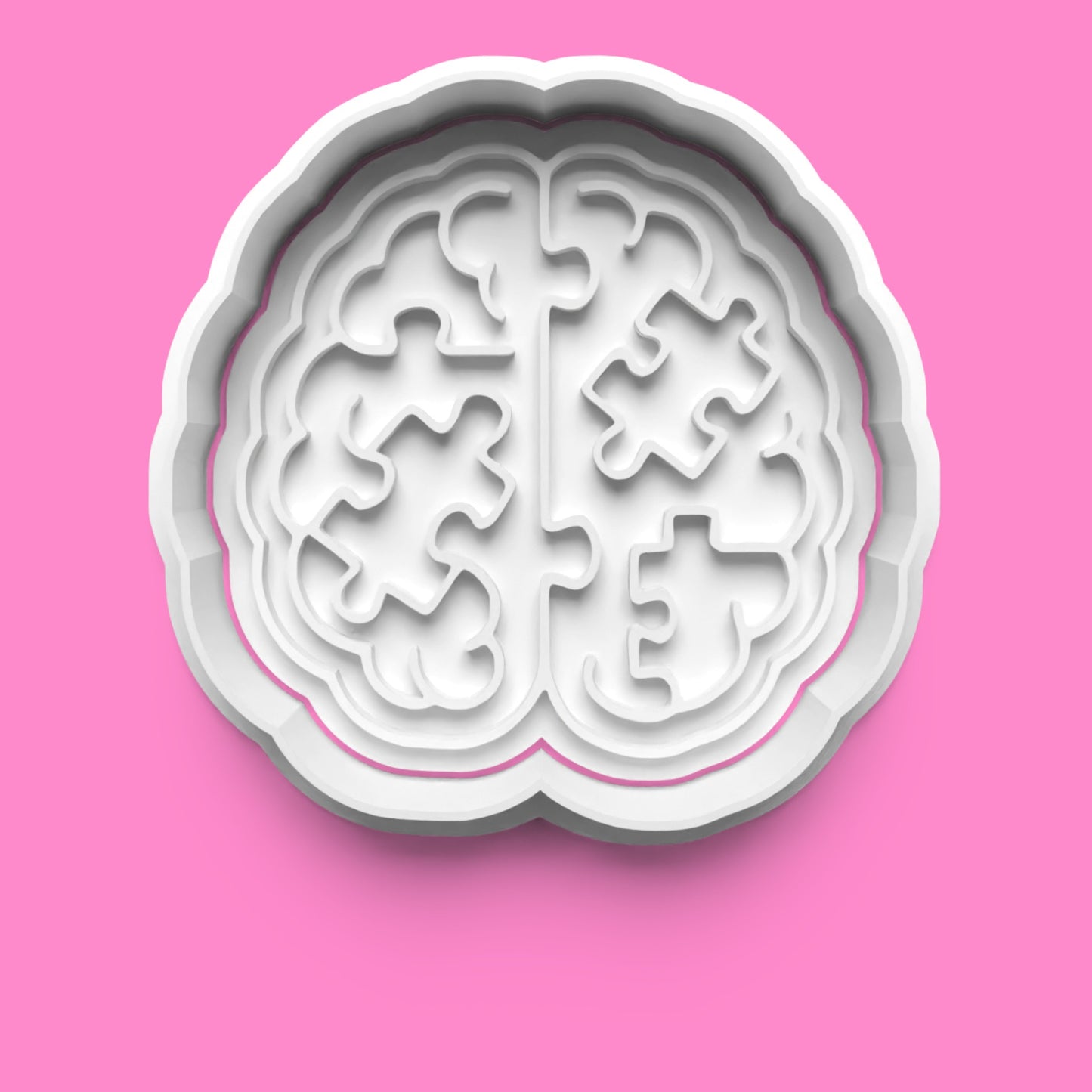 Autism Awareness Cookie Cutter & Embosser Set – 4-Piece Spectrum-Inspired Collection