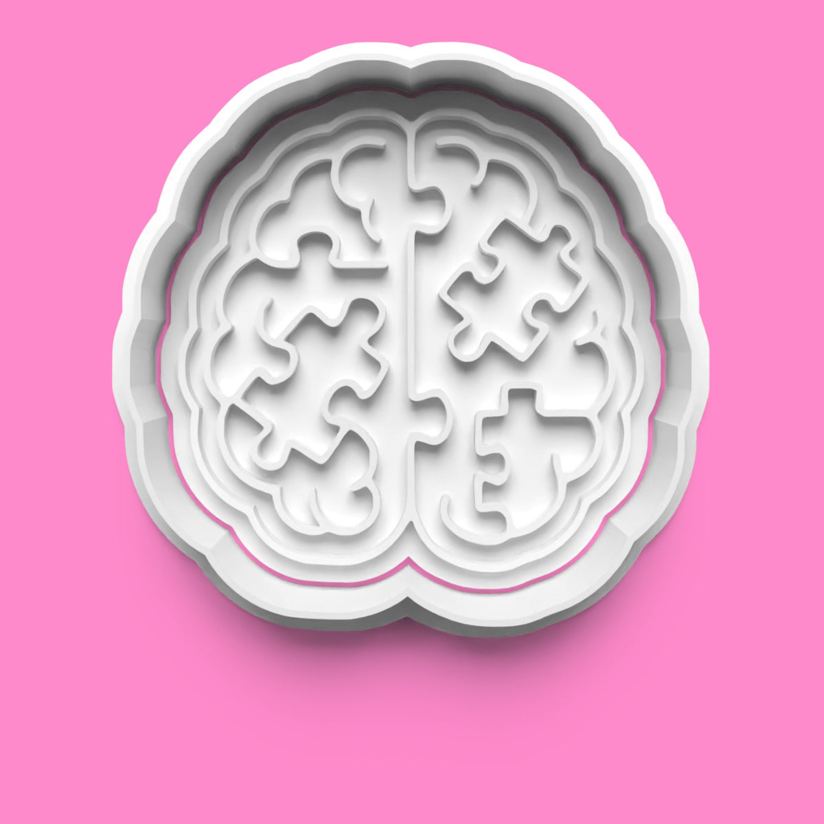 Autism Awareness Cookie Cutter & Embosser Set – 4-Piece Spectrum-Inspired Collection