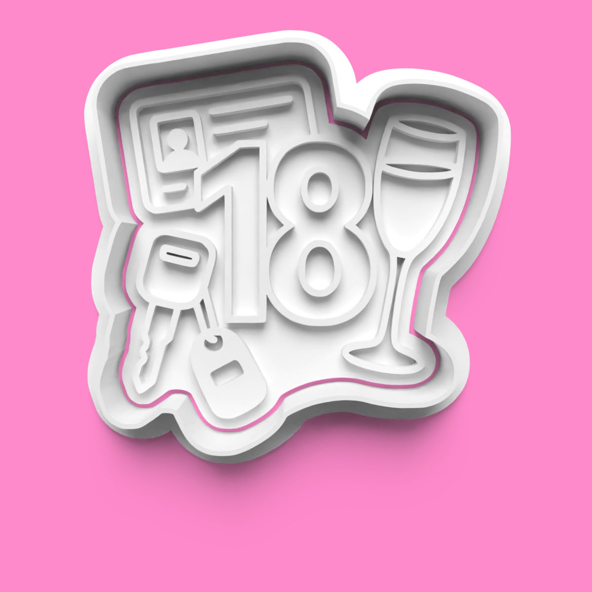 Celebrate any age with our birthday number cookie cutters – choose from 1 to 21 individually or as a set. Hand wash only. Not dishwasher safe.