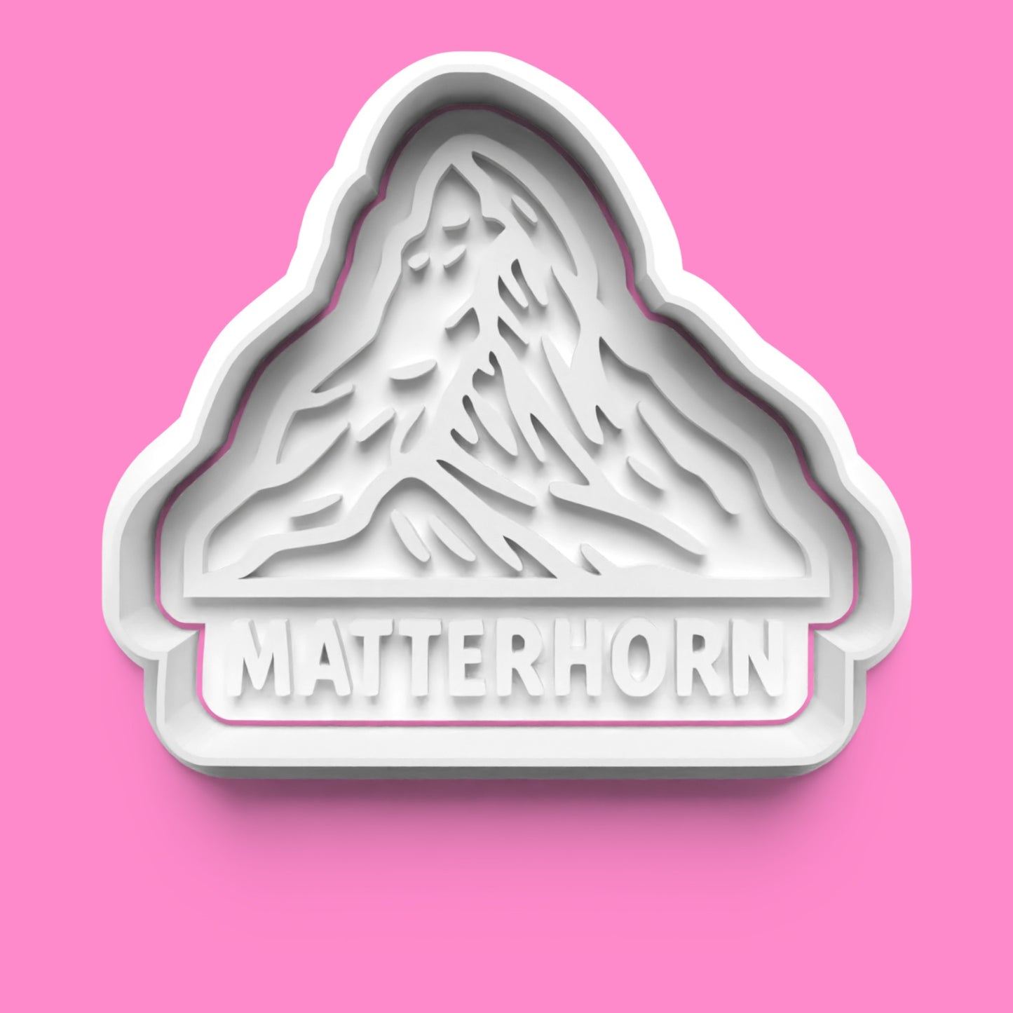Famous Mountain Climbs Cookie Cutter & Embosser Stamp Set – Everest, K2 & More