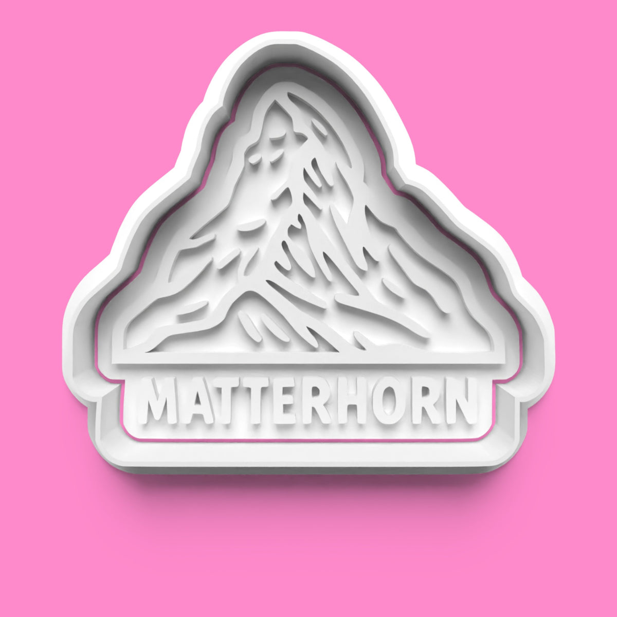 Famous Mountain Climbs Cookie Cutter & Embosser Stamp Set – Everest, K2 & More