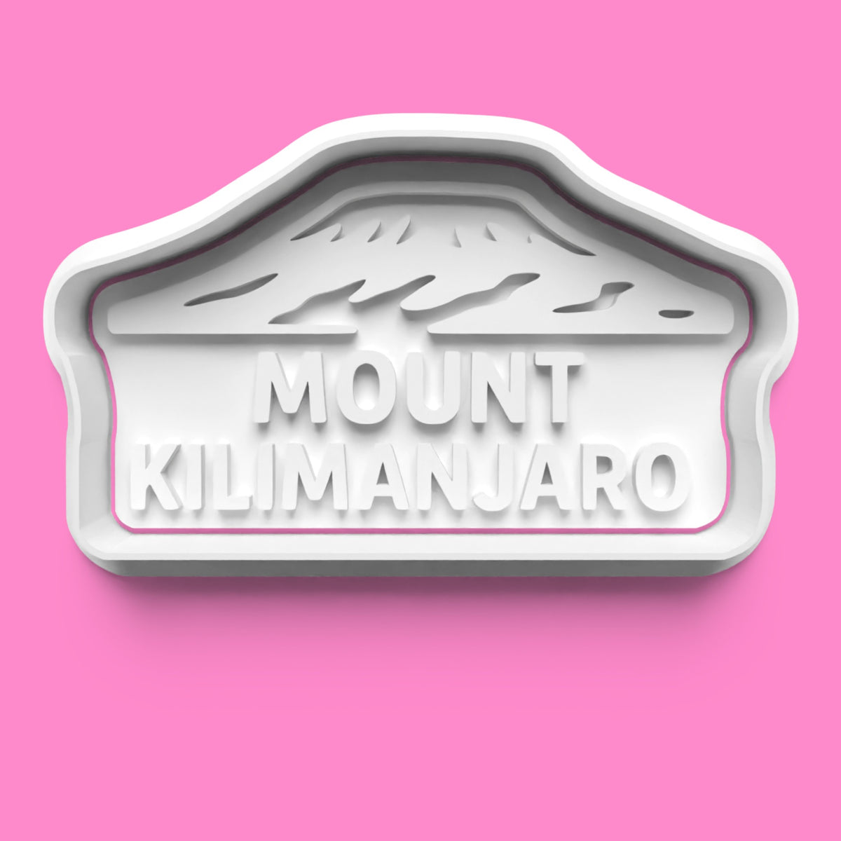 Famous Mountain Climbs Cookie Cutter & Embosser Stamp Set – Everest, K2 & More