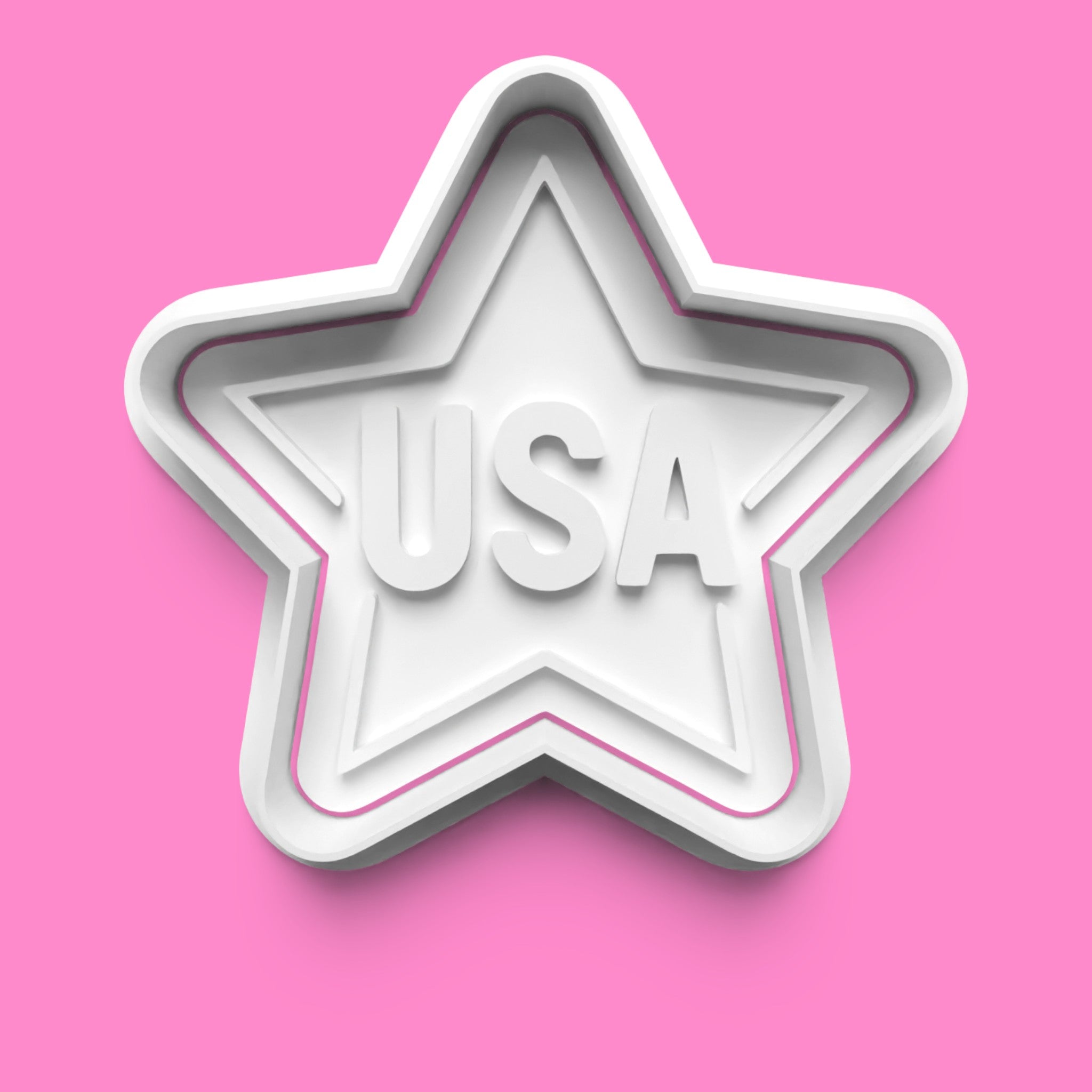 USA Cookie Cutter & Embosser Stamp Set – Stars & Stripes Collection