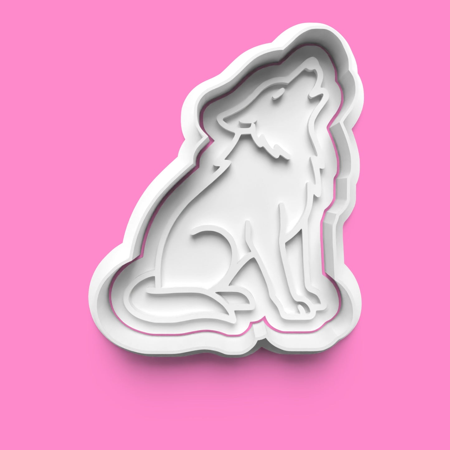 Wolves Cookie Cutter & Embosser Stamp Set – Wild Animal Collection