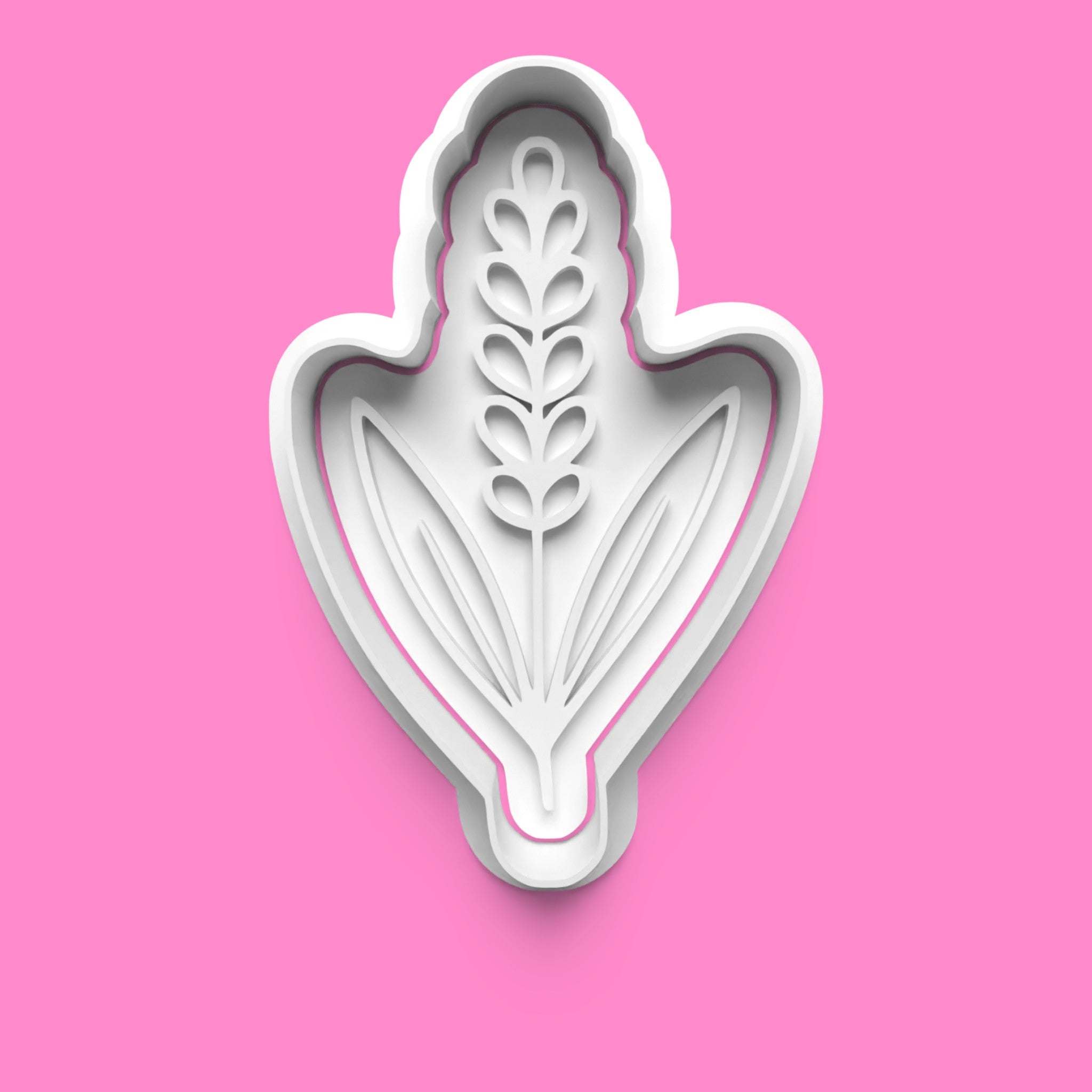 Garden Herb Set – Cookie Cutter & Embosser Stamp Set