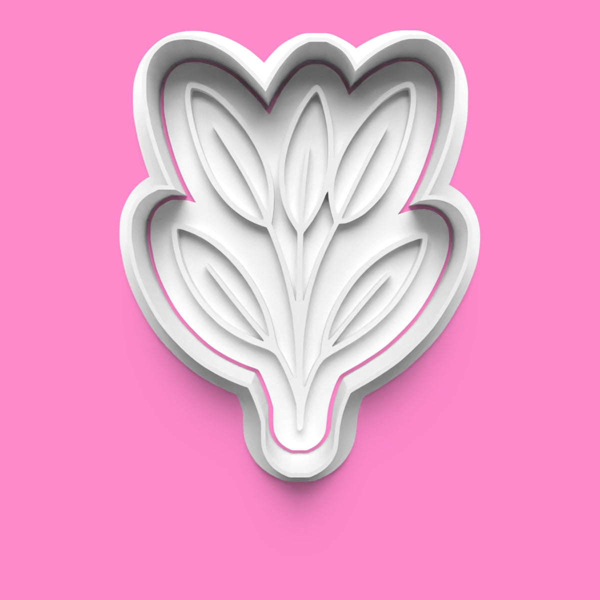 Garden Herb Set – Cookie Cutter & Embosser Stamp Set